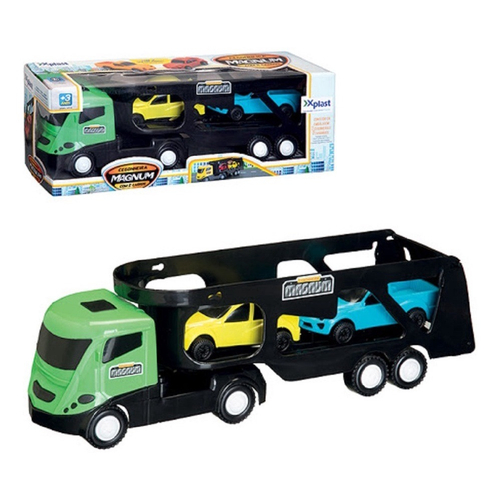 Comprar Brinquedo Caminhão Cegonha Magnum Com 2 Carros