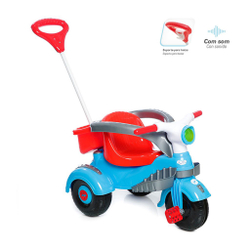 Brinquedo Infantil Divertido Triciclo De Passeio Velocita Classic Azul Calesita Menor preço em Brinquedo Infantil Divertido Triciclo De Passeio Velocita Classic Azul Calesita