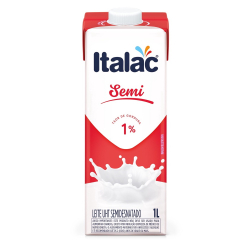 Leite uht semidesnatado 1L italac é boa?