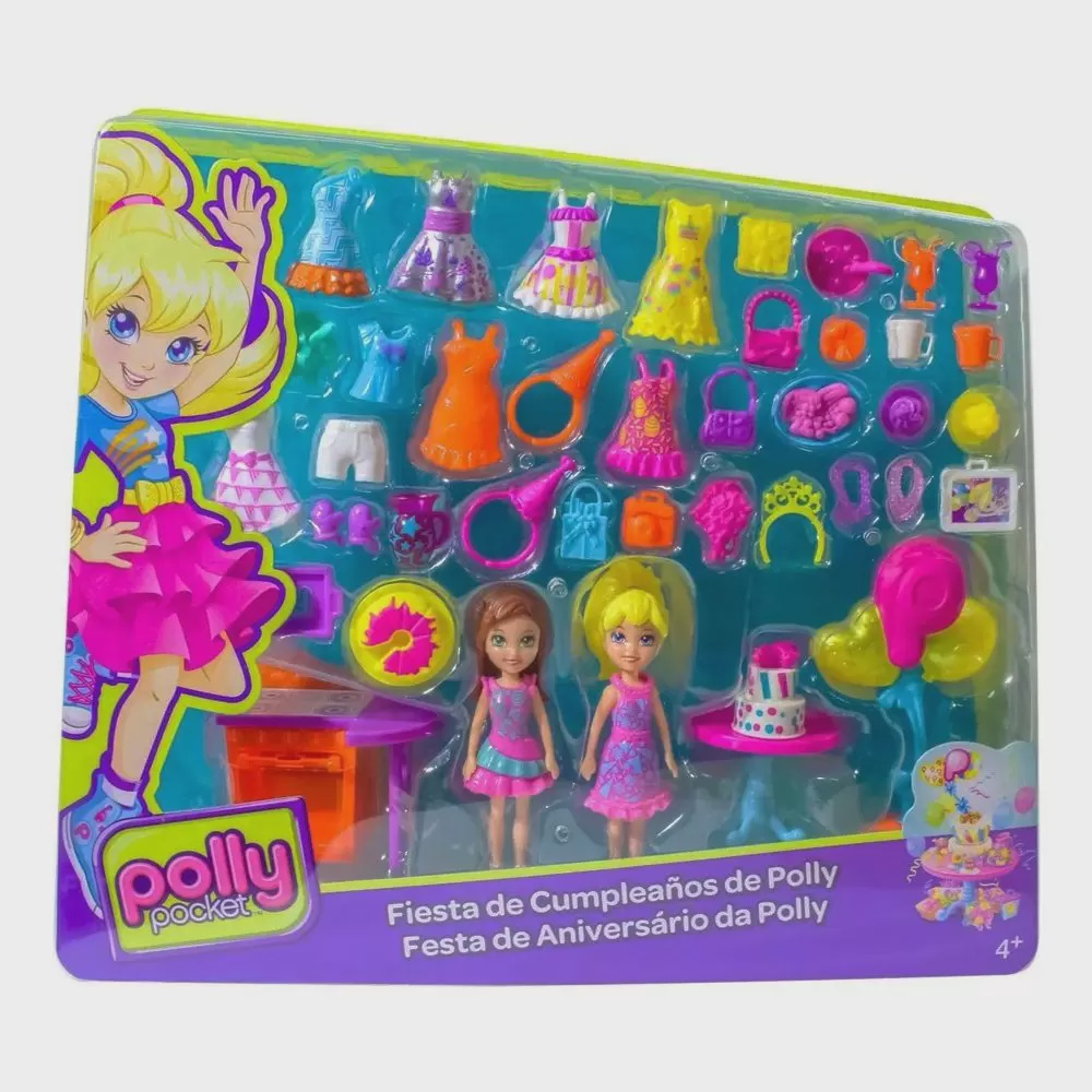 Polly Pocket - Pacote Festa De Aniversário - Mattel