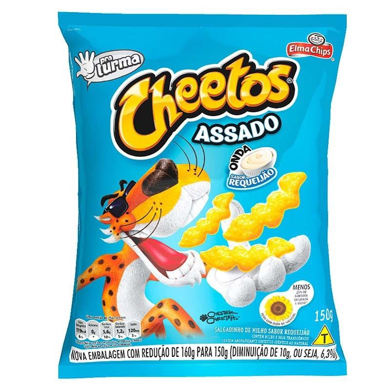 Cheetos Requeijão 160g - pastelonline