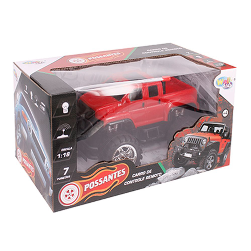 Carro de Corrida Controle Remoto de Brinquedo - Well Kids