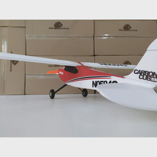 Aeromodelo Piper Avião De Controle Remoto Trainer 4ch Kit 4