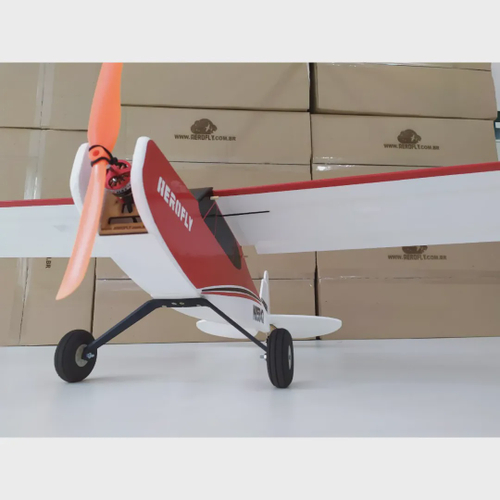 Aeromodelo Piper Avião De Controle Remoto Trainer 4ch Kit 4 em