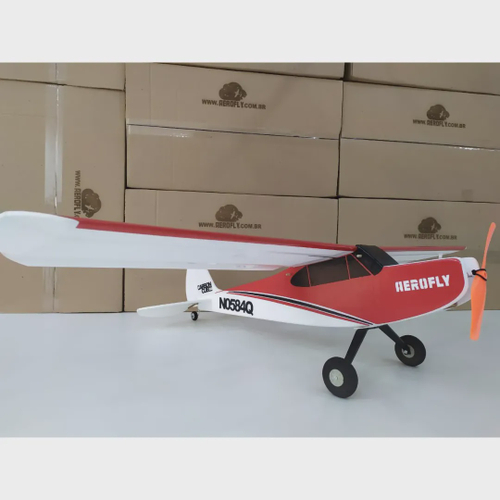 Aeromodelo Piper Avião De Controle Remoto Trainer 4ch Kit 4