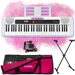 Kit Teclado Casio Tone CT-S200 we Musical Digital 61 Teclas Completo Capa Rosa é boa?