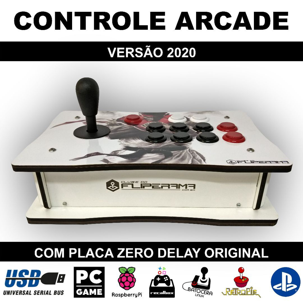 Jogos de Fliperama no seu PS3 Com Controle de Arcade no Playstation 3 