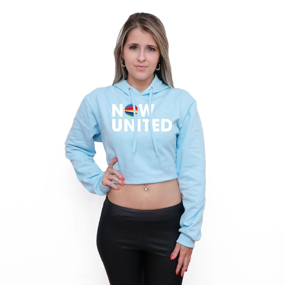 Moletom feminino 2024 azul bebe