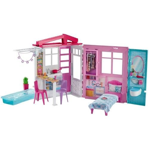 Casa Barbie Piscina Boneca