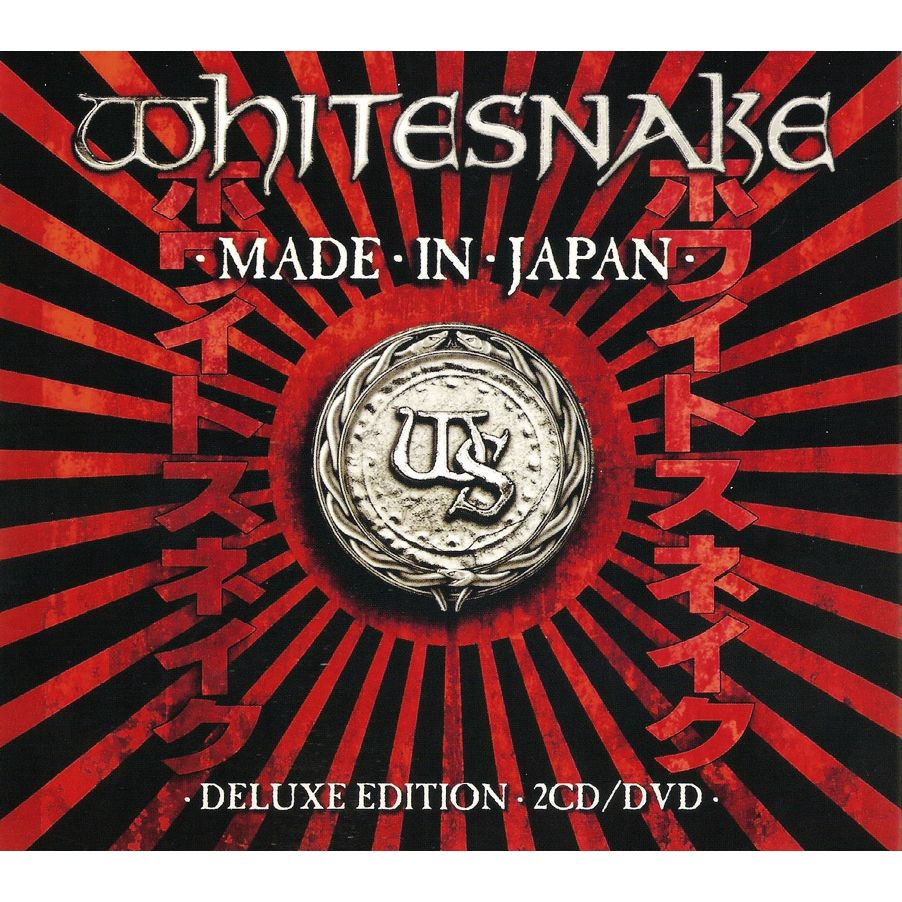 Cd whitesnake made in japan 2 cds dvd digipack imp arg em