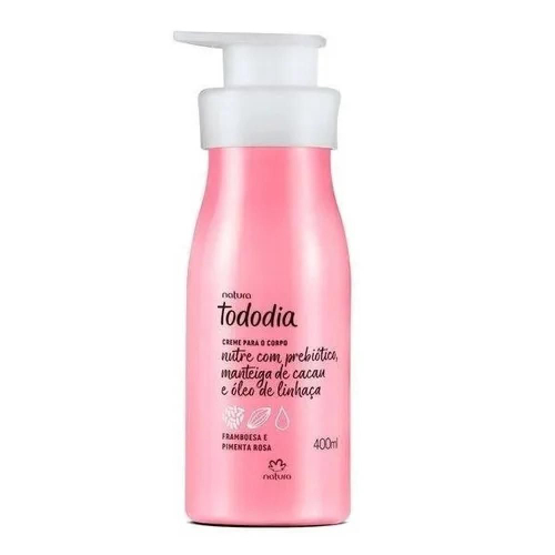 Natura Tododia Framboesa e Pimenta Rosa Hidratante 400ml em Promoção na  Americanas