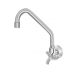 Torneira Para Cozinha De Parede Bica Alta Primor Cromada Docol Menor preço em Torneira Para Cozinha De Parede Bica Alta Primor Cromada Docol