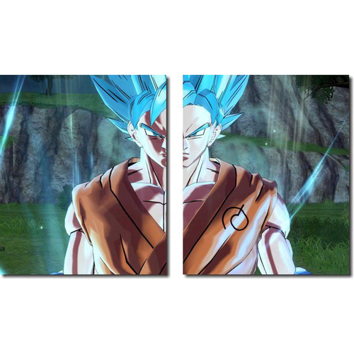 Quadro Dragon Ball Z Goku Super Sayajin 5 Peças Para Sala