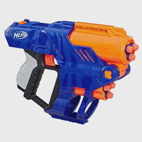 Lançador Nerf N Strike Maverick Rev- 6 Tambor Giratório - Hasbro