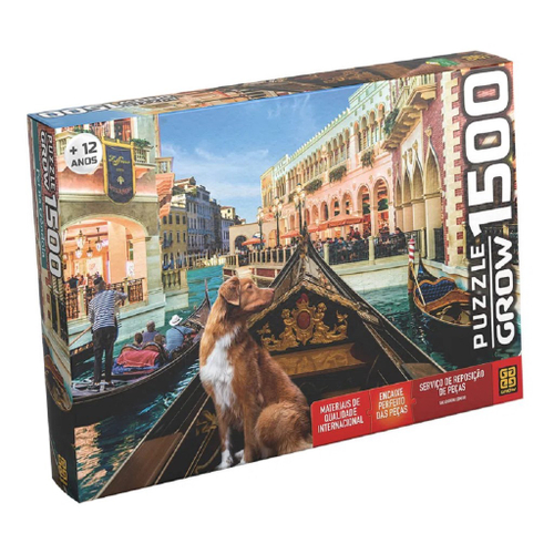 Quebra Cabeça Puzzle 3000 Peças Montmartre Paris Grow