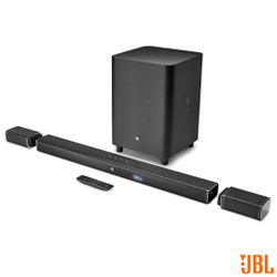 Soundbar jbl bar 5.1 - 218W rms, Bluetooth, SoundShift, Subwoofer sem Fio, Entrada hdmi/aux/usb - Bivolt é boa?