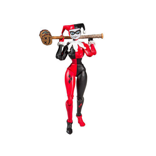 Boneca Arlequina Action Figure Harley Quinn.