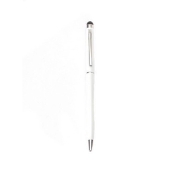 Caneta Touch Screen + Ponta Esferográfica Tubo Branco é boa?