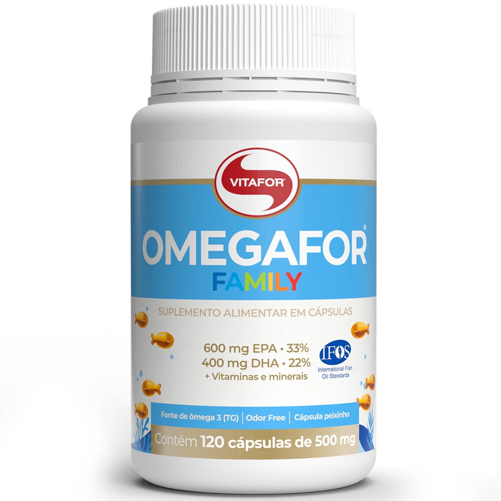 Omega family 120 capsulas vitafor em Promoção Ofertas na Americanas