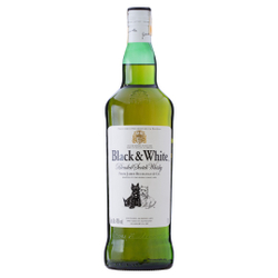 Whisky Black & White 1000ml é boa?