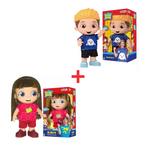 Brinquedo Boneca Pequena r Criança Menina Morena Giovana Aventureira  Gi Neto - Personagem Da História Desenho Infantil Luccas Neto - Rosita em  Promoção na Americanas