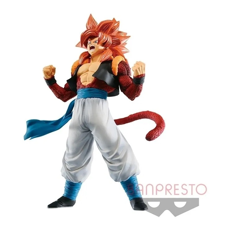 29cm dragon ball gk vegeta anime figura ssj4 vegetto magia goku