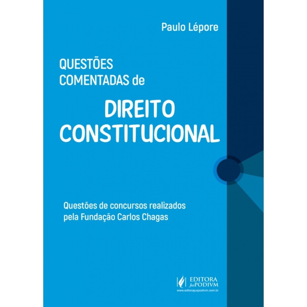 Questões Comentadas De Direito Constitucional | Submarino