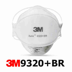 Kit 5 Máscaras N95 Da 3m-9320 + br Aura - Ca:30592-selo Inmetro-epi -proteção Respiratória Facial Menor preço em Kit 5 Máscaras N95 Da 3m-9320 + br Aura - Ca:30592-selo Inmetro-epi -proteção Respiratória Facial