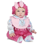 Boneca Bebe Sweetie Reborn (r) Raposinha Silicone Doll- 48cm