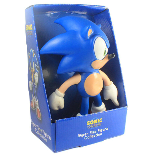 Boneco Super Sonic o filme Jogo Sega - Super Size Figure Collection -  Colecionáveis - Magazine Luiza