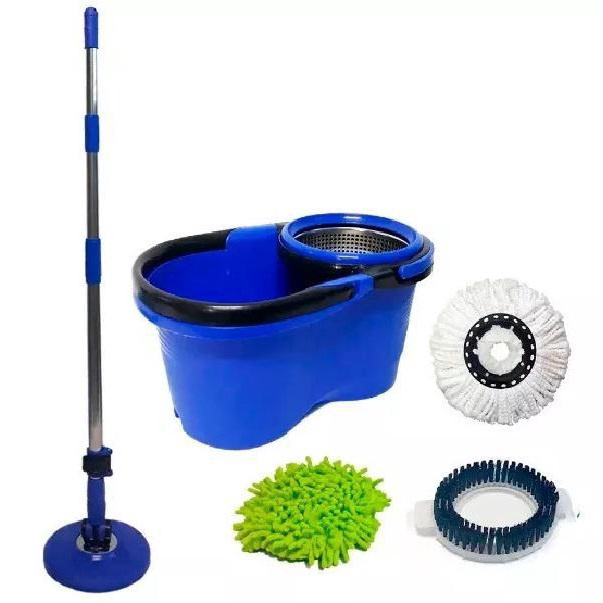 Balde Perfect Mop Pro 360 Inox C/3 Refis