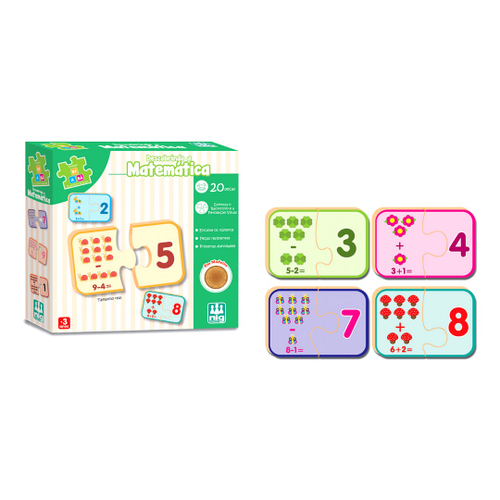 3 Pcs Jogo de Tabuleiro de Matemática