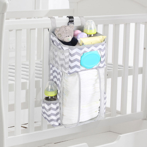 Baby Nursery Organizer And Diaper Caddy Organizer Crib Baby Bed Hanging Bag Infant Diaper Toys Storage Hanging Bag Organizer Em Promocao Ofertas Na Americanas