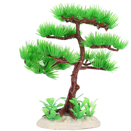 Artificial Potted Plant Ornament Bonsai Tree Pine Fake Plant Decoration Fish Tank Aquarium Ornament For Home Decoration Desktop Display Em Promocao Ofertas Na Americanas