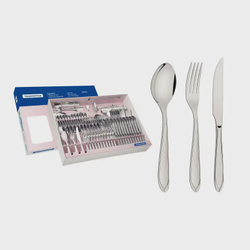 Faqueiro aco inox 100 pcs laguna Menor preço em Faqueiro aco inox 100 pcs laguna