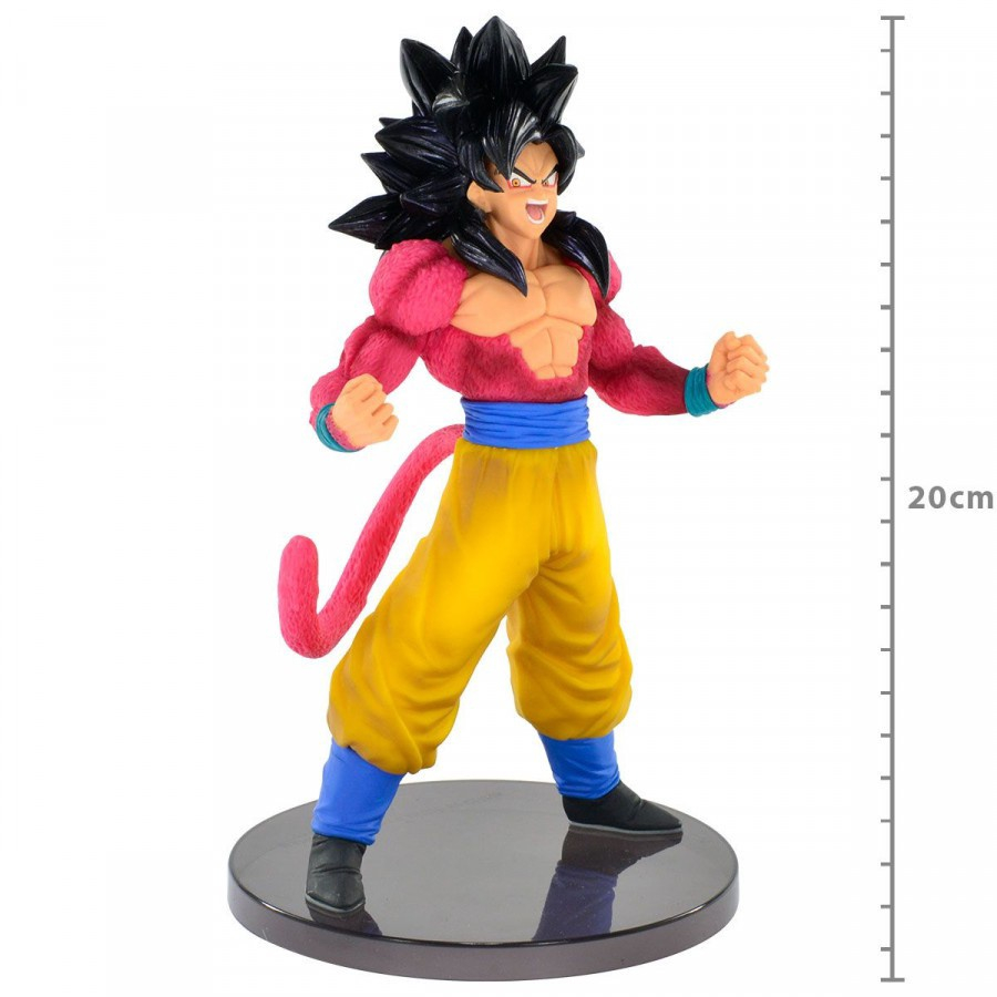 Boneco Dragon Ball Goku SSJ 4 Banpresto Original Selo Toei