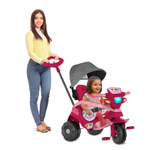 Brinquedo Bandeirante Motoca Velobaby - Rosa 357 - Martinello