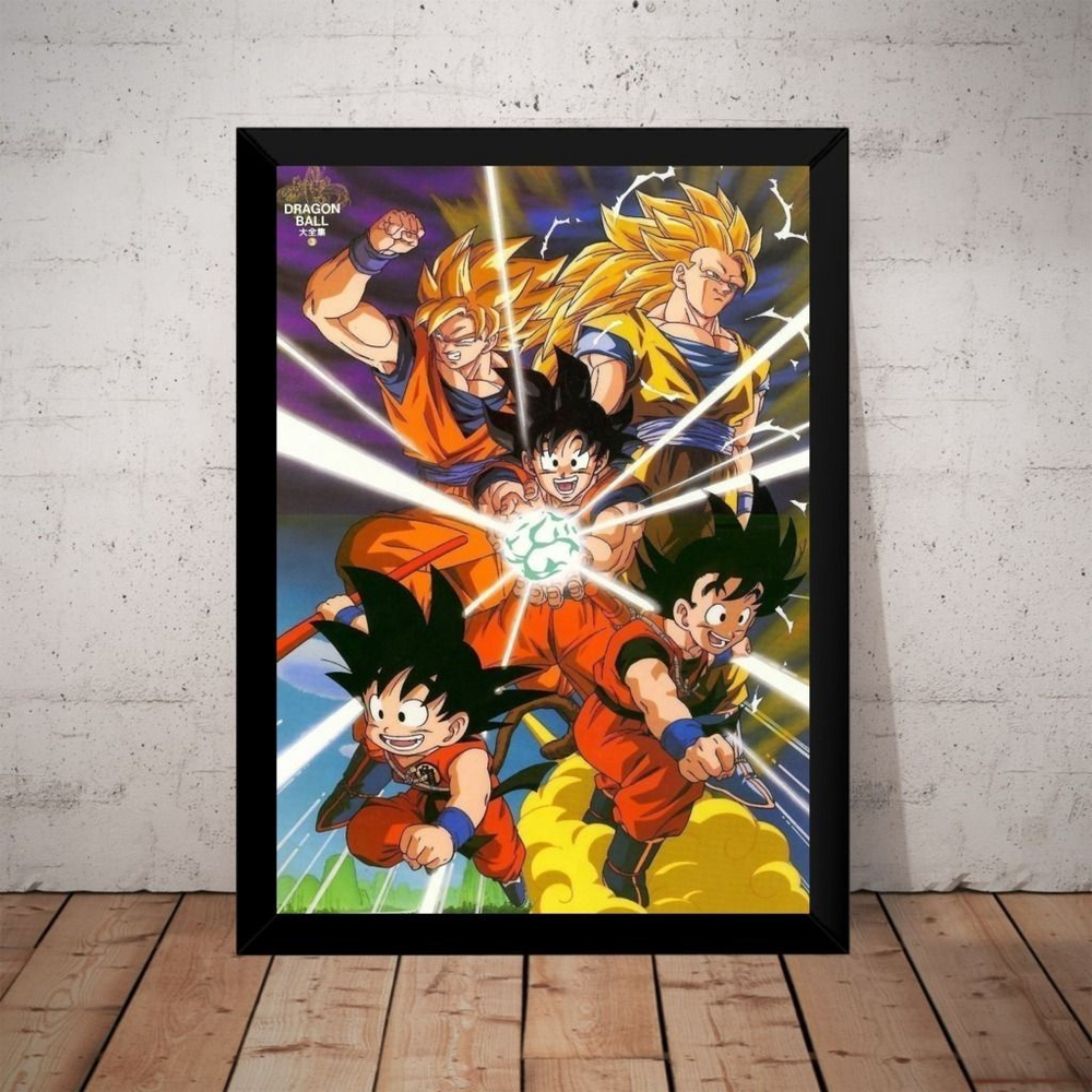 Quadro Decorativo Desenhos Dragon Ball Z - 10 em Promoção na Americanas