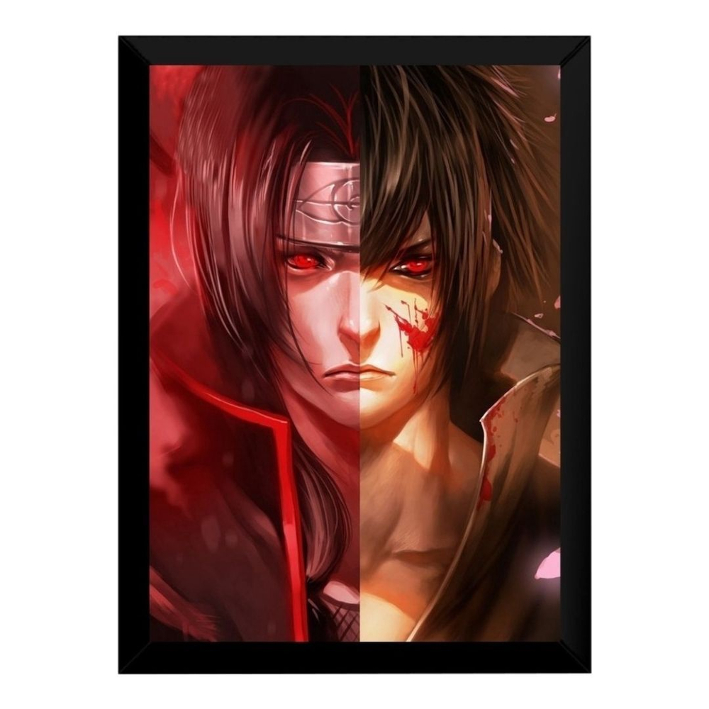 Re pintura Fan Art Naruto/Sasuke