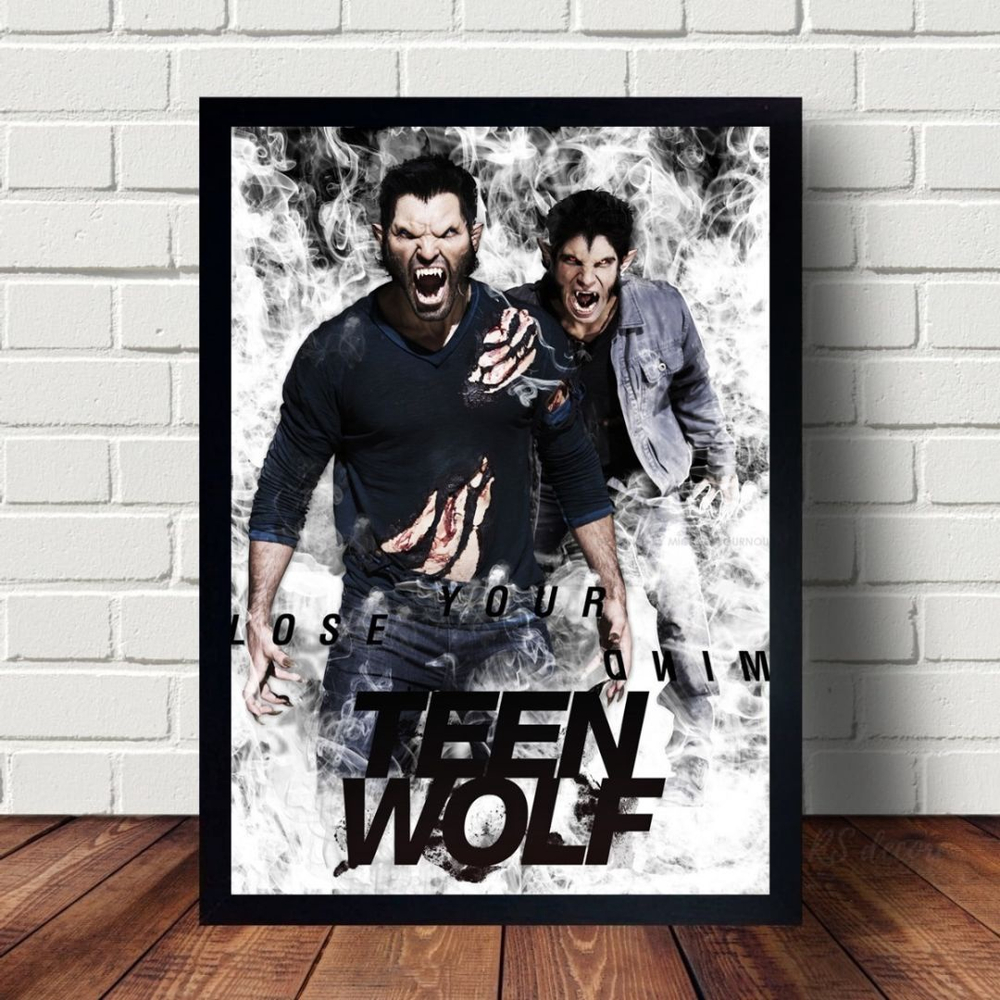 Quadro Decorativo Da Série Teen Wolf A3 em Promoção na Americanas