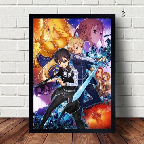 Quadro Sword Art Online Anime