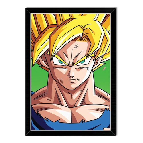 Quadro Decorativo Personagens Desenho Dragon Ball Z