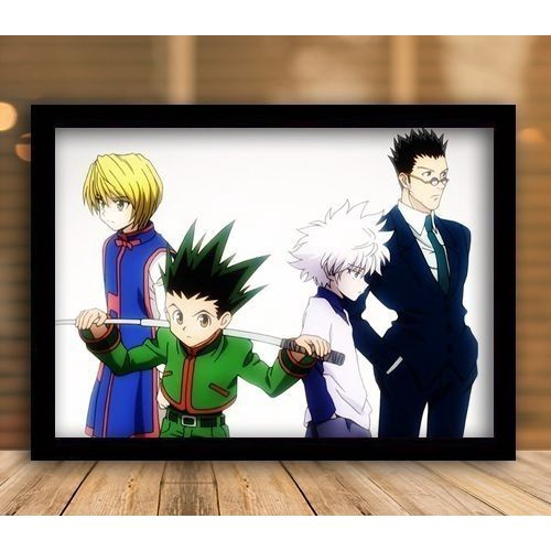 Quadro decorativo Gon e Killua Hunter X Hunter Anime para sala quarto em  Promoção na Americanas