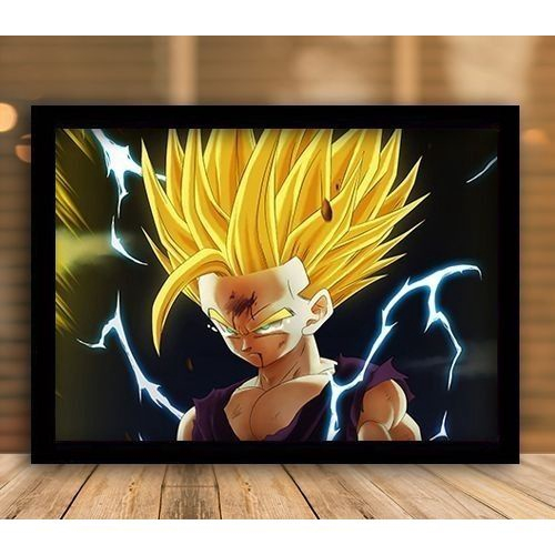 Quadro Decorativo Personagens Desenho Dragon Ball Z