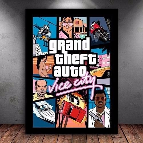 Quadro decorativo GTA IV