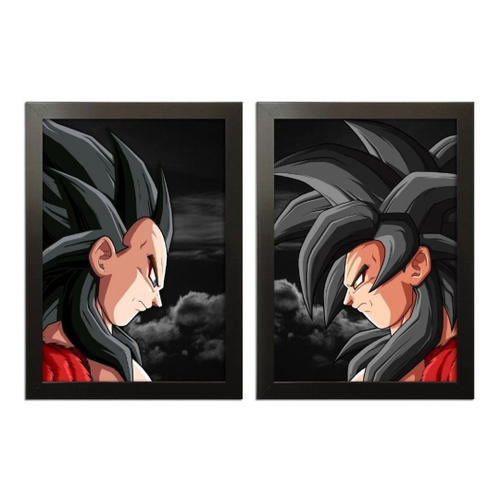 Quadro Decorativo Personagens Desenho Dragon Ball Z