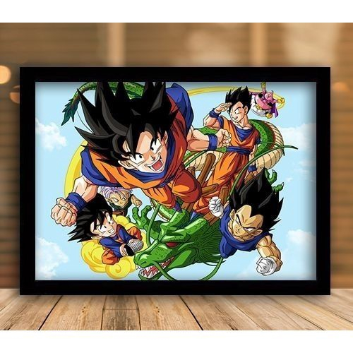 Quadro Decorativo Desenhos Dragon Ball Z - 10 em Promoção na Americanas