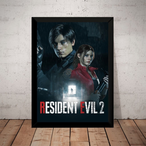 Resident Evil 2 Remake Poster 