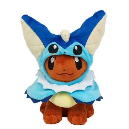 Pelúcia Eevee Cosplay Vaporeon Pokémon 20cm - Antialérgico em Promoção na  Americanas