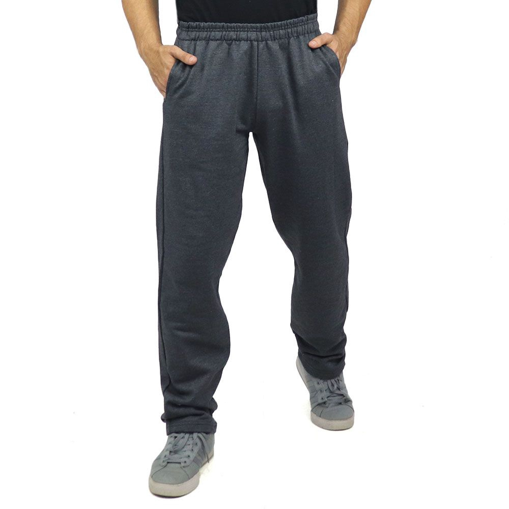 Calça moletom masculina com sales punho